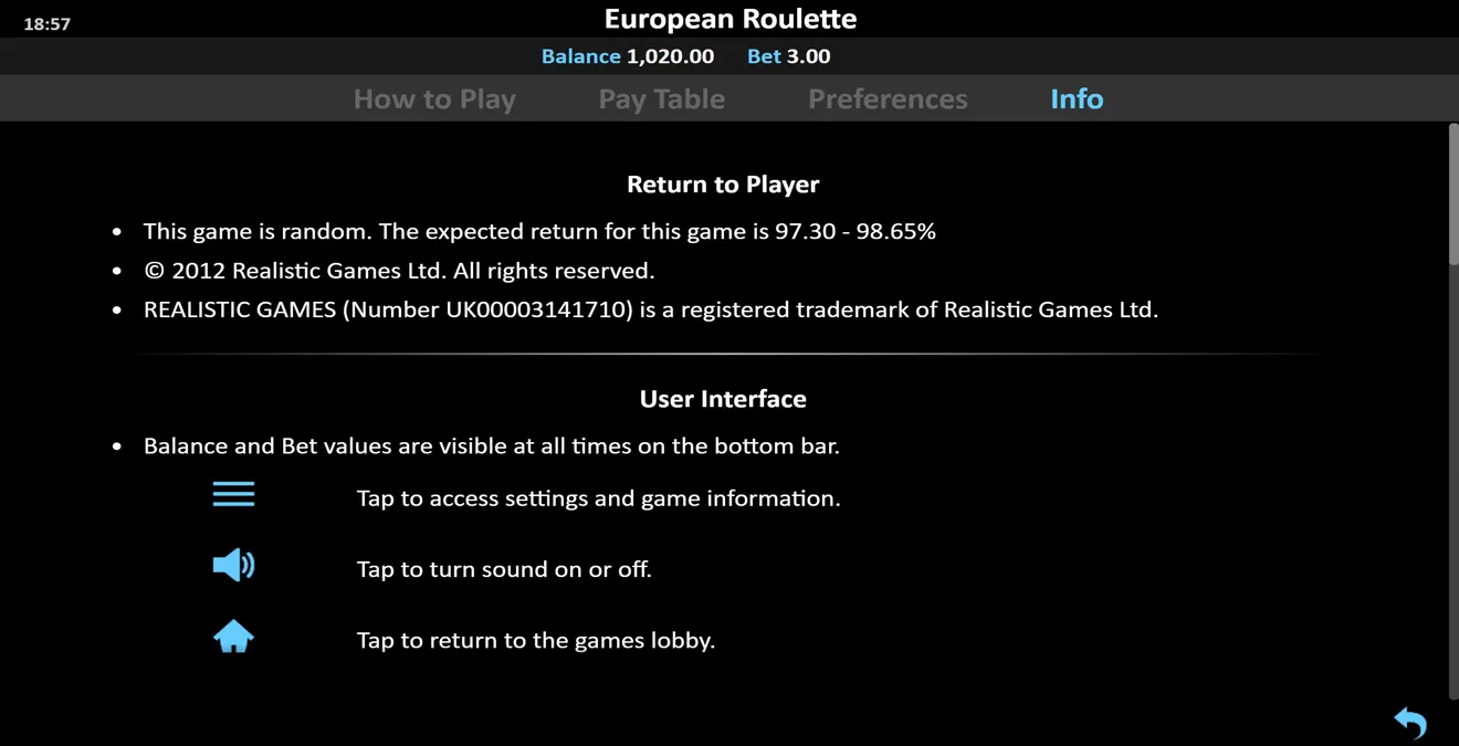 Roulette screenshot 5